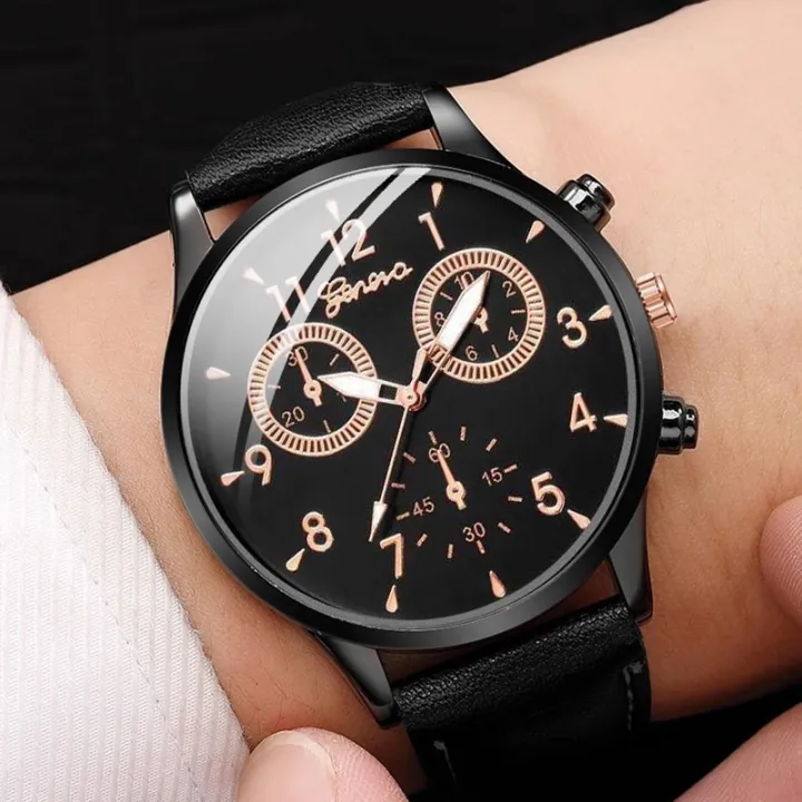 Ready%20Stock~Geneva%20Men%20Watch%20Business%20Men's%20Watch%20Fashion%20Wrist%20Watch%20For%20Men%20Casual%20Leather%20Watch%20Quartz%20Watch%20-%20Image%204
