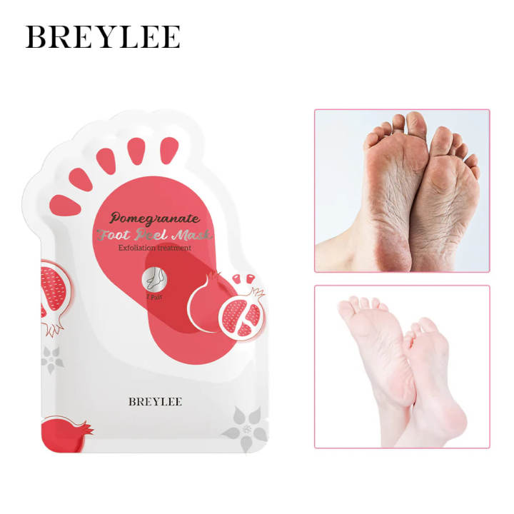 Breylee Pomegranate Foot Peel Mask - 1 Pair