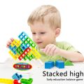 Tetra Tower Game Russian Building Blocks Stacking Toys тетрис Balance Tower Puzzle Board Game Kids DIY Assembly Russian puzzle. 
