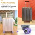8Pcs Luggage Wheel Protector Cover Silicone For Most Luggage Reduce Noise Travel Suitcase Accessories Luggage Accessories Portable Universal.