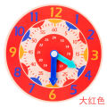 Children's Wooden Clock Baby Time Early Cognitive Education Educational Toys 2-5 Year-Old Digital Clock Teaching Aids Wholesale. 