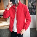 Spring and Autumn 2023 New Jacket Men's Korean Style Handsome Casual Top Coat Teen Trend Workwear Sportswear.