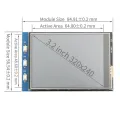 For LCD 3B+/4B 3.2 Inch Touch Display Multi-Function Display. 