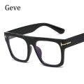 Retro Square Reading Glasses For Men Anti Blue Light Fashion Oversized Flat Top Prescription Glasses Frame For Man Classic. 