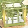 Parrot Bird Cage with Hook and Slide Out Tray, Home Use Cage Bird House for Parakeet,.