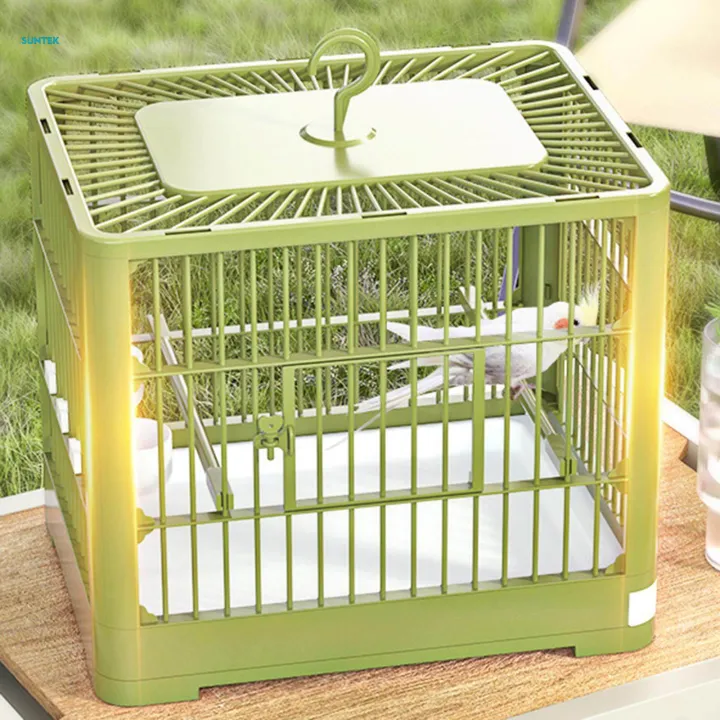 Parrot%20Bird%20Cage%20with%20Hook%20and%20Slide%20Out%20Tray,%20Home%20Use%20Cage%20Bird%20House%20for%20Parakeet,%20-%20Image%204