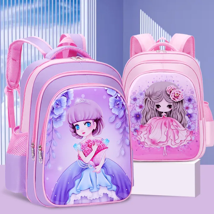 Patou%20Tree%20Girls'%20Schoolbag%20Primary%20School%20Student%20Cute%20Grade%201,%202,%203,%204,%205,%206%20Girls'%20Waterproof%20Kindergarten%20Girl%20-%20Image%202