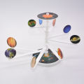 Model of the nine planets of the solar system, DIY science and technology, small production, children's handmade science experiment equipment, science teaching aids.