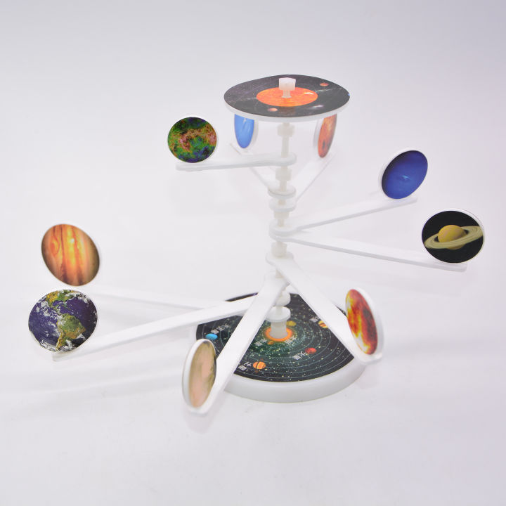 Model of the nine planets of the solar system, DIY science and technology, small production, children's handmade science experiment equipment, science teaching aids