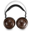 HANADOMI C1 HI-FI Headphones 50mm Beryllium Film Dynamic Stereo Wood Earphone DJ Metal Electronic Music Headband Headset.