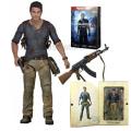 NECA Uncharted 4 A thief's end NATHAN DRAKE Action Figure Model Toys Collectable Doll Creative Present For Kids. 