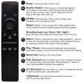 for samsung smart tv remote-1 x Remote Control-black.