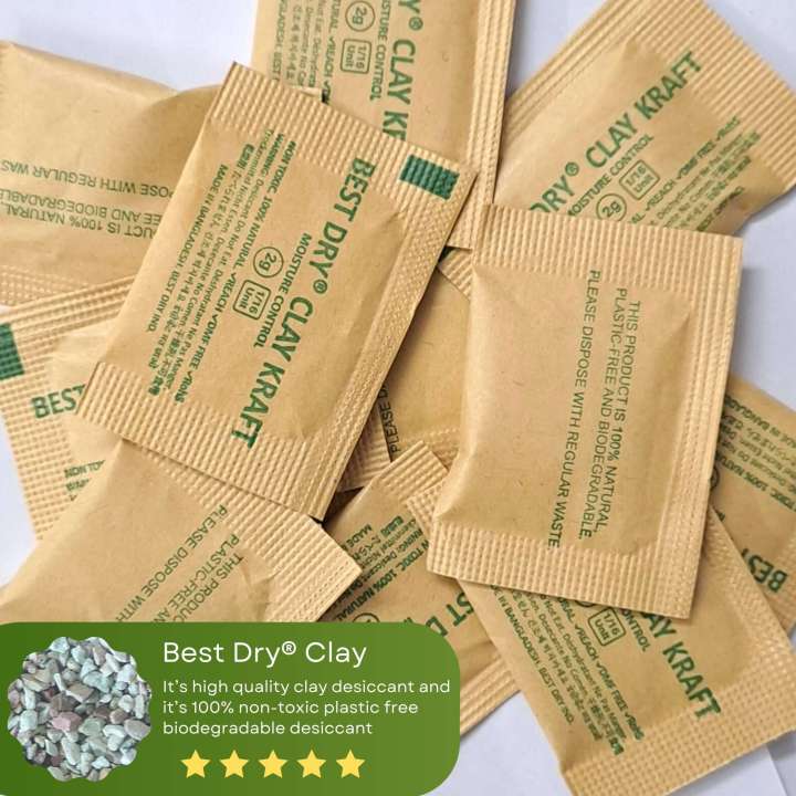 Best%20Dry%20Clay%20Kraft%202%20gram%20200%20pieces%20high%20quality%20Dry%20Clay%20Desiccant%20and%20pack%20by%20Kraft%20Paper%20-%20Image%203
