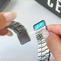 HOCE Metal Magnetic Strap Band For Apple Watch 49mm 45mm 44mm 42mm 41mm 40mm 38mm Stainless Steel Wristband For iWatch Ultra 9 8 7 6 5 4 SE 3 2. 