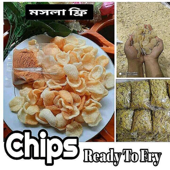 Potato Chips Ready To fry 170Gm (With Masala)