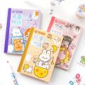 Kawaii Cute Rabbit Sticky Scrapbooking Journal Girls Decorative Label Sticker Book.