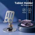 (High Quality) Multifunctional Desktop Full Metal Bracket Holder Universal for all Smartphone - Mobile Stand. 
