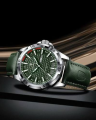 POEDAGAR 895 Man Wristwatch Top Luxury Waterproof Luminous Date Week Watch For Men- Quartz Sport Leather Men's Watches - Watch For Men Time Lovers. 