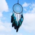 Bohemian Feather Wall Hanging Woven Delicate Handmade Vibrant Wall Decor Eclectic Natural Living Room Decoration for Home Décor Boho Chic Style Housewarming Gift Nursery Decoration Event Decoration. 