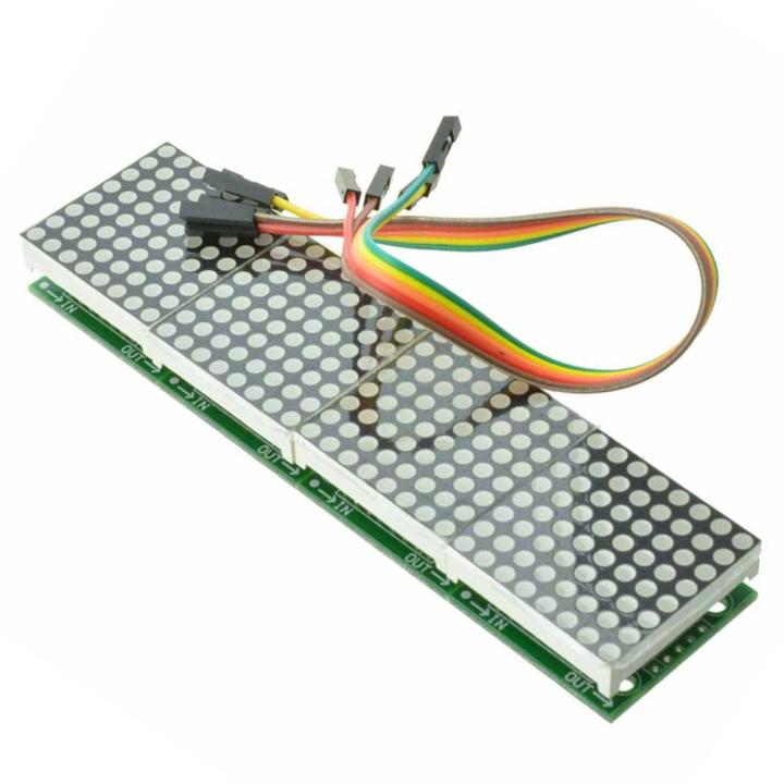 MAX7219%20Dot%20Matrix%20Display%20Module%20RED%20Color%204%20In%201%208%C3%978%20Dot%20Microcontroller%20Line%20Display%20MAX7219%20Display%20With%20Cables%20RED%20Display%20MAX7219%20Module%20-%20Image%207