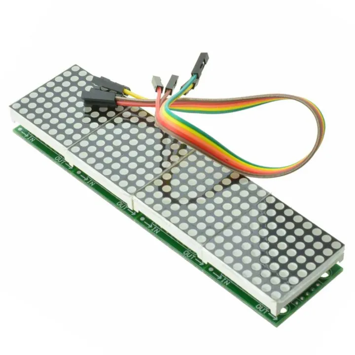 MAX7219%20Dot%20Matrix%20Display%20Module%20RED%20Color%204%20In%201%208%C3%978%20Dot%20Microcontroller%20Line%20Display%20MAX7219%20Display%20With%20Cables%20RED%20Display%20MAX7219%20Module%20-%20Image%207