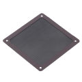 Computer Case Filter Grill Magnetic PC Fan Dust Filter Easy Install Sturdy PVC 10pcs Black with Magnet Frame for PC Case Fan.
