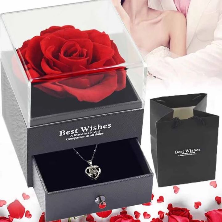 Eternal%20Rose%20Flower%20For%20Women%20Christmas%20Valentine's%20Day%20Gifts%20Packaging%20Case%20Romantic%20Jewellery%20Jewelry%20Gift%20Box%201Set%20Transparent%20Acrylic%20Ring%20Earrings%20Necklace%20Storage%20Boxes%20-%20Image%202