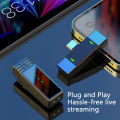 Wireless Lavalier Microphone Portable Audio Video Recording Mini Mic for Vlog Interview Live Streaming. 