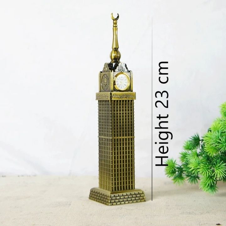 Saudi Arabia Makkah Clock And Mecca Royal Clock Tower Souvenir ,Home Decoration Arabic Muslim Ramadan