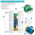 Inline LED Dimmer Switch, Built-in Rotary ON/OFF and Knob Control Dimmer for Dimmable 3-100W LED/Incandescent White. 