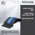 Magic Back Support Stretcher Spine Posture Corrector Massager Lumbar Pain Relief. 