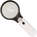 Magnifying Glass With 3 Led Lights / 3 Led Magnifying Glass (Hand-Held Magnifier With Built-In Light) - Multimeter.