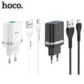 HOCO C12Q 18W Fast Charger For 5V3.1A Travel USB Universal Charger-Eu Plug.