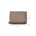 Solid Color Women's Short Wallet Fashion PU Leather Mini PU Leather Card Holder Large Capacity Zipper Mini Solid Color Purse for Casual Daily Use School Girls/Women.