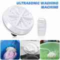 Portable Mini Washing Machine Ultrasonic Turbine Clothes Mini Washer Convenient For Travel Home Business Trip Hot Sell - Washing Machine Cover - washing machine cover. 