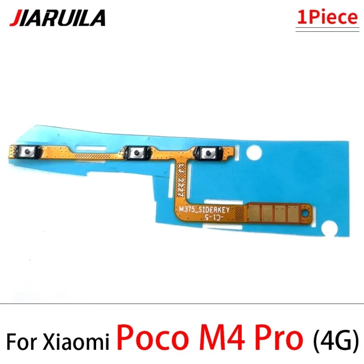 Original%20For%20Xiaomi%20Poco%20F1%20F2%20F3%20M3%20M4%20X3%20GT%20X4%20Pro%204G%205G%20Power%20Switch%20On%20/%20Off%20Button%20Volume%20Key%20Button%20Flex%20Cable%20-%20Image%205