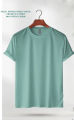 Mens Premium Blank T-shirt-MIST GRAY COLOR 100%Cotton. 