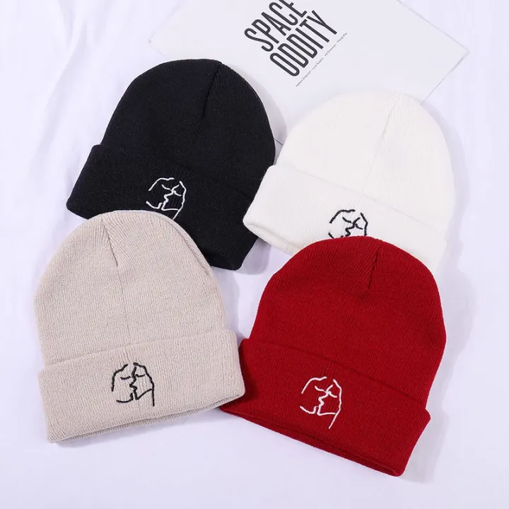 Smile%20ladies%20Beanies%20For%20Men%20Beanie%20Hat%20Women%20Winter%20Hats%20Warm%202021%20Black%20Embroidery%20letter%20UniHop%20Skullies%20Knitted%20Cap%20-%20Image%207