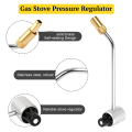Gas Stove Pressure Regulator for Classic Camping Stove Propane Adapter Stove Parts. 