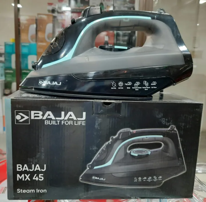 Bajaj%20MX%2045%20Steam%20Aluminium%20Soleplate%20Iron%20%7C%202000%20Watts%20Power%20For%20Faster%20Ironing%20%7C%20Non%20Stick%20German%20Coated%20Technology%20%7C%20220%20Ml%20Water%20Tank%20Capacity%20%7C%202-Yr%20Warranty%20%E3%80%90Black%20&%20Grey%E3%80%91%20-%20Image%207