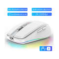 2.4G dual-mode Bluetooth 5.1 wireless mouse ABS silent computer MOUSE2400dpi. 