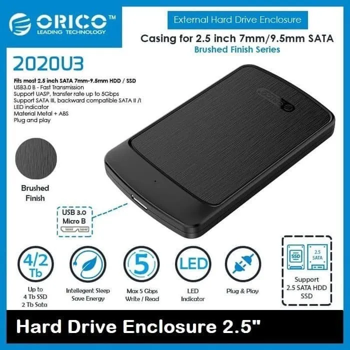 ORICO%202020U3%202.5-Inch%20Hard%20Drive%20Enclosure%20-%20Image%203