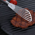 1PC Stainless Steel Slotted Fish Turner Spatula Flexible Kitchen Cooking Tools.