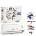 Air Conditioner Shape Fragrance Solar Energy Rotation Air Freshener Freshener Refill Stick Turntable Car Air Dashboard Diff M5L8. 