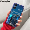 For Realme Narzo N55 Case Cute Doraemon Soft Shockproof Cartoon Design Couple Full Protection Back Cover Casing hp Realme Narzo N55 Phone case. 