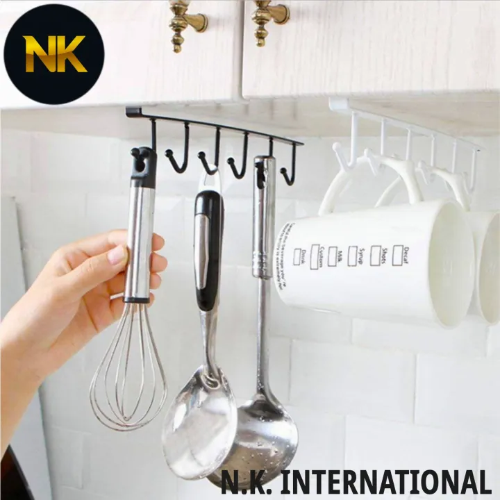 6%20Hooks%20Metal%20Cup%20Holder,%20Coffee%20Mug%20Holder,%20Hanging%20Cabinet%20Mug%20Holder%20Easy%20tool%20less%20installation%20-%20Image%202