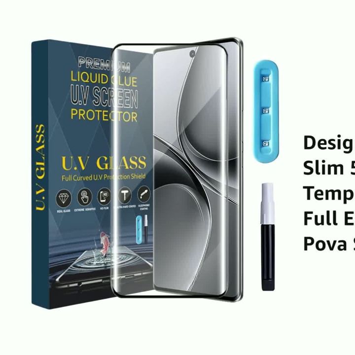 Tecno%20Pova%20Slim%205G%20Premium%20Adavnced%20Uv%20Tempered%20Glass%20Screen%20Protector%20%7C%20HD%20Clarity%20Full%20Edge%20Uv%20Protection%20for%20Tecno%20Pova%20Slim%205G%205G%20-%20Image%206