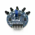 5 LED FLAME Sensor For Fire Detection Module 5 Way IR Flame Sensor Module Detector Smart Sense 5 Channel Flame Sensor With Digital Analog Signal Dual Output For Arduino 14 Pin Fire Fighting Light Detection. 