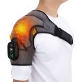 Electric Heating Shoulder Brace LED Display Vibration Shoulder Massage Support Belt Strap for Arthritis Joint Injury Pain Relief. 