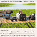 Outdoor Mobile Power Supply 220VPortable Power BankSelf-driving Camping Night Market Stall Energy Storage Emergency Power Supply. 
